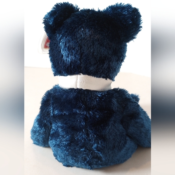 Ty Beanie Babies pops the bear 2002 plastic on ear tag 7th Generation Tush Tag - Picture 4 of 4